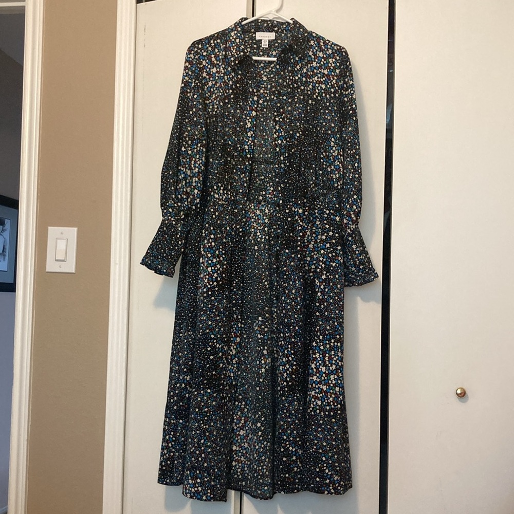 Ruched Topshop Dress